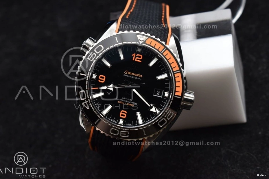 Edition Orange Strap on 43.5mm Dial VSF V2 Clone Super A8900 Planet Nylon Best Bezel 1:1 SS Black Ocean Black 1229